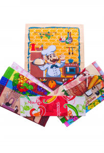 Полотенце вафельное, купон 50*63 (цвета в ассортименте)