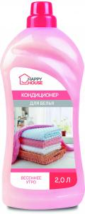 Кондиционер для белья Happy House Весеннее утро 2 л Фабрика Ромакс/6/ОПТ