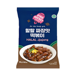 Рисовые палочки Токпокки Pink Rocket с соусом чачжан, пауч 280 г