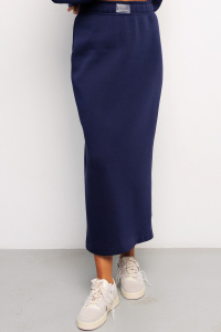 Юбка длинная макси с разрезом 388DNV