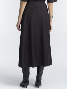 Юбка А-силуэта из вискозного неопрена