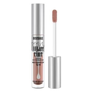 Тени жидкие для век Matt tint waterproof тон 107 Rose Beige 3г LUXVISAGE/5/ОПТ