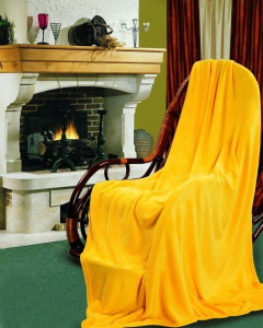 Покрывало-плед КОРАЛ-флис 