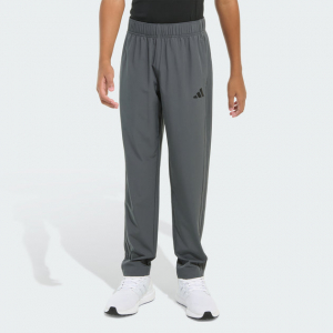 kids'   elastic waistband woven 3-stripes stretch pants