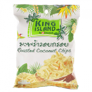 Кокосовые чипсы KING ISLAND, 40 гр