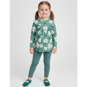 Комплект джемпер интерлок, лосины кулирка с лайкрой 7629900307