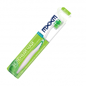 Зубная щетка EXXE Зеленый чай LUXURY (мягкая) Арвитекс