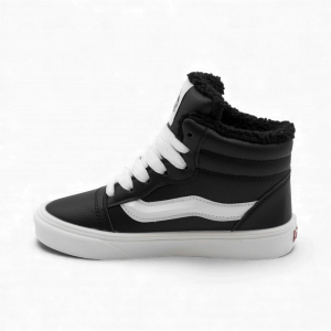 Кроссовки на меху 6686-5 черные