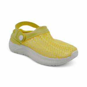 Сабо текстильные F6-10 желтые