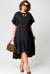 Платье EVA GRANT 7303-1 чёрный