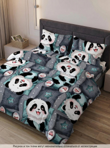 Комплект постельного белья Сладкие сны графит бязь