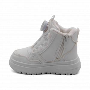 Кроссовки зимние на меху В7186-18 белые