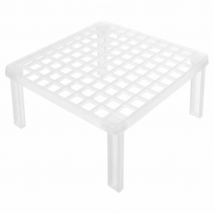 Подставка кухонная пластмассовая 25,3х25,3х15см, прозрачный, Phibo (Россия)