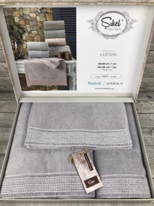 Набор полотенец SIKEL из 3-х предметов (30*50, 50*90 и 70*140) STORE GUPUR MINT