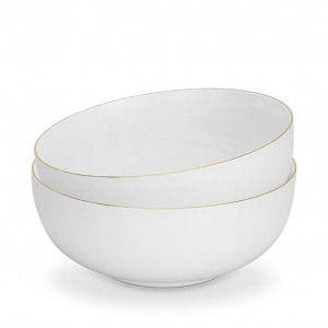 Салатники фарфоровые в наборе из 2-х шт / 18 см / 1,2 л Floree