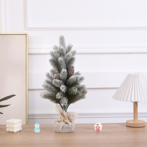 Новогодняя композиция с гирляндой (50см) (3587)