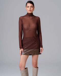 Водолазка из сетки 457.5.14