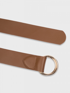 Широкий ремень с оригинальной застежкой