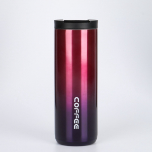 Термокружка Мастер К Coffee, 500 мл, сохраняет тепло 8 ч, нержавеющая сталь, розовая