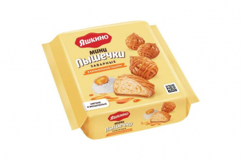 Мини-пышечки в карамельной глазури, 240 г