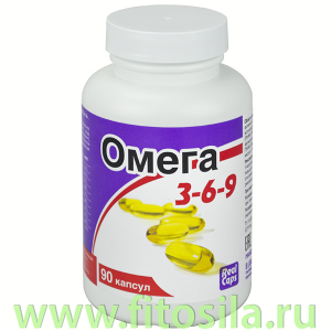 Омега 3-6-9, БАД, № 90 капсул х 1,6 г (банка)