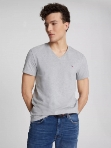 Slim Fit Solid V-Neck T-Shirt