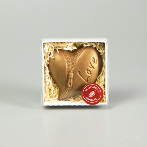 Шоколадная фигурка Сердце с Молнией