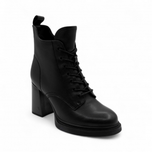 Ботинки из натуральной кожи Р-159-1 черные