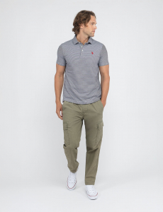 FEEDER STRIPE JERSEY POLO SHIRT