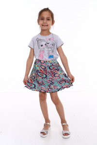 Юбка детская, цветная (цвета в ассортименте)