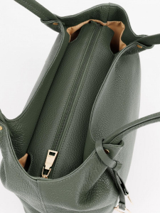 Женская кожаная сумка Richet 2535LGUOZ 342 Зеленый