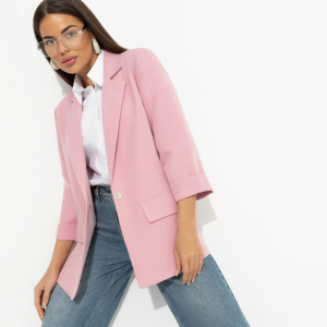 Жакет с подплечниками, Всемирное признание (pink)