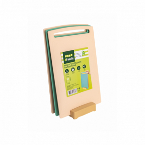 Набор разделочных досок PRACTIC 3шт на подставке (M)