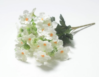 Искусственные цветы, Ветка в букете фиалка 7 веток (1010237)