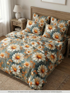 Комплект постельного белья Цветение бязь