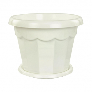 Горшок ГАРМОНИЯ 7л белый М-1412