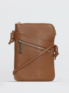 Женская кожаная сумка Richet 2918LN 818 Рыжий