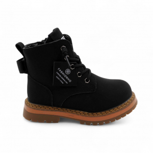 Ботинки зимние на меху ВМ3411-1В черные