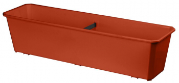 Ящик балконный «Basil» 60 см, терракотовый