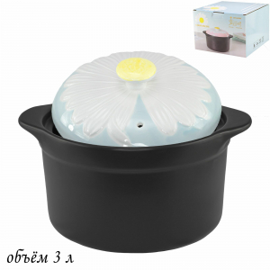 133-195 Кастрюля 3л. с крышкой FIORE в под.уп.(х6)