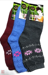 Женские махровые термо носки 