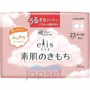 Elis Normal+ Гигиенические прокладки, тонкие особомягкие с усиленным впитывающим слоем, без крылышек, Нормал+, 23 см, 24 шт