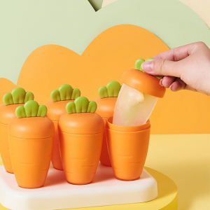 Формочки для мороженого «Carrot», 6 шт., orange (17,5*11,5*12 см)