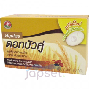 Twin Lotus Multigrain Мыло на основе трав, обогащенное мультизерновыми экстрактами, 80 гр