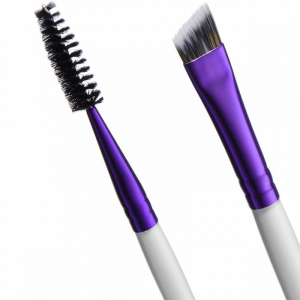 Кисть двусторонняя Manly Pro многофункциональная для подводки и расчесывания ресниц К129