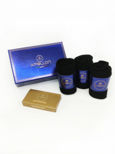 Набор мужских носков премиум (3 пары) р-р 39-42 арт.TR318 ЧЕРНЫЙ