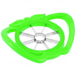 Яблокорезка из нержавеющей стали, пластмассовое основание 