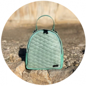 РАСПРОДАЖА Сумка - рюкзак AB.Z · Pelle · mochila 421 (650) MENTA В НАЛИЧИИ В РОССИИ