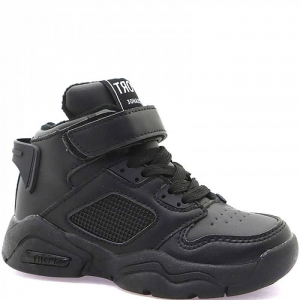 Y705-1 черн Ботинки деми для мальчиков (26-31)/8