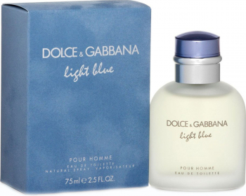 DOLCE & GABBANA LIGHT BLUE edt (m) 75ml